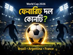 ফুটবল বিশ্বকাপ ২০২৬: কোন দল ফেভারিট ? ফুটবল বিশ্বকাপ ২০২৬ ফেভ
