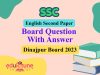 এস.এস.সি ইংরেজি ২য় পত্র দিনাজপুর বোর্ড ২০২৩ সমাধান SSC English 2nd Paper Dinajpur Board 2023 Solution