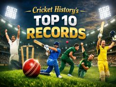ক্রিকেট ইতিহাসের সেরা ১০ রেকর্ড – অবিশ্বাস্য সব কীর্তি ক্রিকেট ইতিহাসের সেরা ১০ রেকর্ড – অবিশ্বাস্য সব কীর্তি